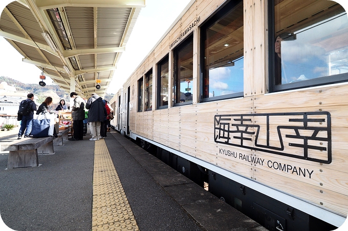 【JR九州觀光列車】海幸山幸，來聽列車阿姨說神話（附時刻表、票價） @捲捲頭 ♡ 品味生活