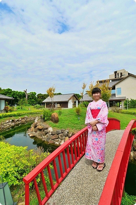綠舞日式主題園區，超好拍日式造景庭園，能穿浴衣、忍者修鍊、手作春櫻和菓子，彷彿置身日本！ @捲捲頭 ♡ 品味生活