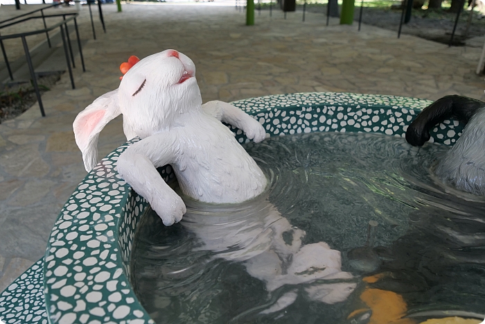 宜蘭》礁溪轉運站幾米兔！有萌度破表的愛麗絲巨大白兔先生，兔兔泡湯浴，快搶攻你的IG版面～ @捲捲頭 ♡ 品味生活