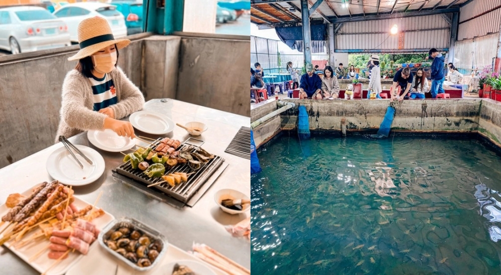 南方澳水都活海產餐廳，海鮮控看過來！獨家風味：甜蝦、生魚片、糯米雞湯，新鮮海味全上桌，在地人才知道的好味道！ @捲捲頭 ♡ 品味生活