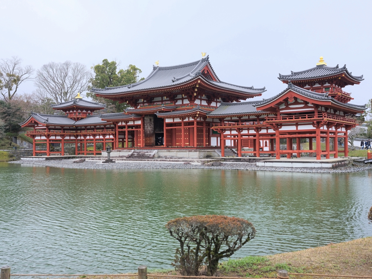 京都景點【平等院】漂浮於湖面上的世界遺產，十圓日幣萬圓鈔票都有它~ @捲捲頭 ♡ 品味生活