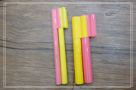 輝柏 Faber-Castell ＞＞ 60色積木連接筆。是畫具也是玩具～ @捲捲頭 ♡ 品味生活