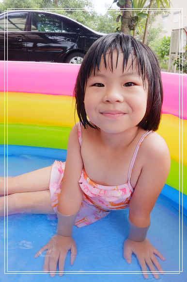 夏季清涼快捷鍵。兒童充氣游泳池～ @捲捲頭 ♡ 品味生活