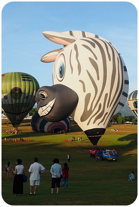 【台東遛小孩景點】台灣熱氣球嘉年華，鹿野高台坐熱氣球!!! @捲捲頭 ♡ 品味生活